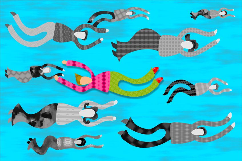 On Fish, Rocks, and Going With the Flow